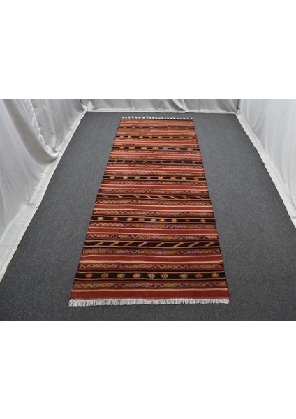 El Dokuması Başyapıt Yekpare Malatya Yolluk Yün Kilim 5869 fiyatları