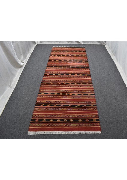 El Dokuması Başyapıt Yekpare Malatya Yolluk Yün Kilim 5869 modelleri