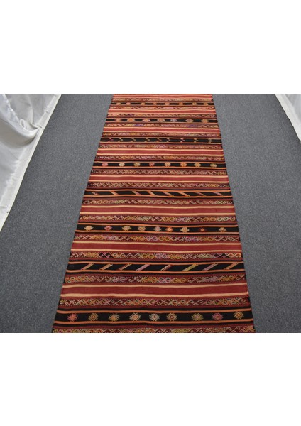 El Dokuması Başyapıt Yekpare Malatya Yolluk Yün Kilim 5869 indirimleri