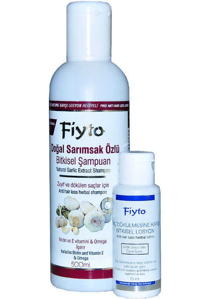 Hsyn Doğal Sarımsak Özlü Şampuan 500 ml Akdenizpos Yeni