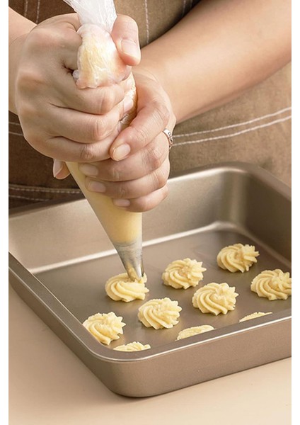 PBT-165 50 Adet Krema Kek Pasta Süsleme Kullan At Krem Şanti Sıkma Torbası Pastacılık Malzemeleri modelleri