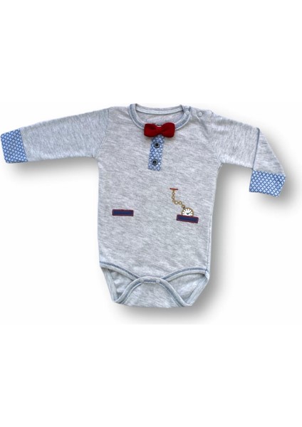 3-6 6-9 9-12 Ay Cep Saat Nakışlı Şapkalı Uzun Kollu Zıbınlı 3lü Erkek Bebek Takımı Mavi fiyatları