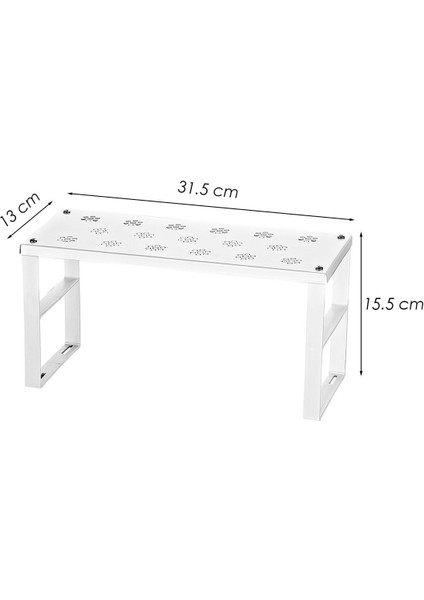 Org-02 4lü Raf Düzenleyici Dolap Içi Düzenleyici Raf Tabak Bardak Rafı Raf Yükseltici modelleri