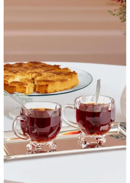 Richard 4'lü Cam Ayaklı Bardak