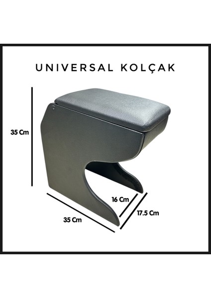 Universal Ahşap Kolçak (K16)