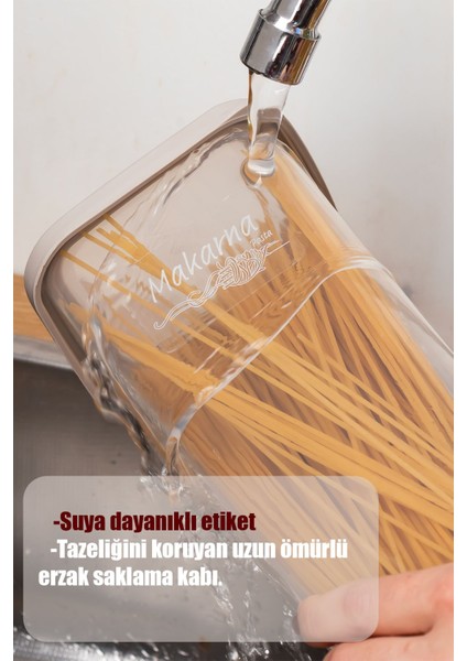 1034 Rainbow 32'lı Etiketli Renkli Kapaklı Gıda Kavanoz Saklama Kabı Seti Erzak Kabı Organizer