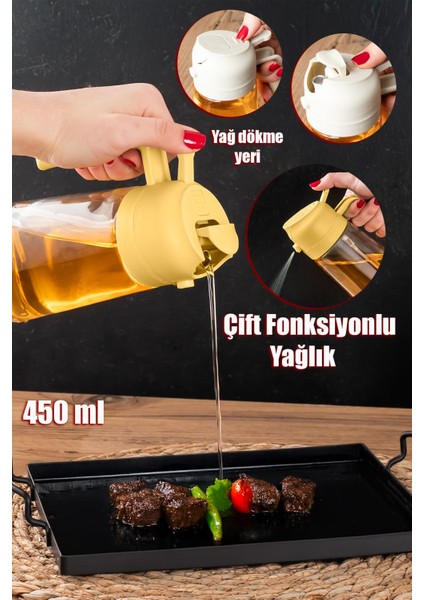 ALK-3157 2li Cam Sprey-Fısfıs Yağdanlık Limon Sirke Sos Airfryer Püskürtmeli Püskürtücü Yağlık fırsatları