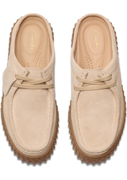 Torhill Mule Kadın Ecru Suede Terlik 26181197 indirimleri