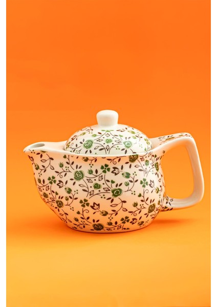 DEM-132 Isıya Dayanıklı Porselen Demlik Bitki Çayı Demliği 400 ml modelleri