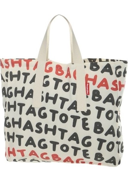 Totebaghashtag Baskılı Bez Çanta