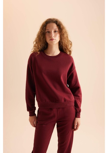 Regular Fit Normal Kalıp Basic Düz İçi Kalın Polarlı Eşofman Takımı D8022AXNS modelleri