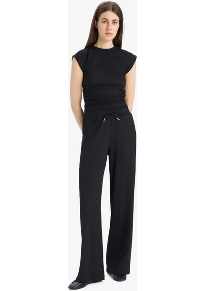 Slim Fit Dar Kesim Bisiklet Yaka Basic Düz Bürümcük Kısa Kollu Tişört E3398AX25SP fiyatları