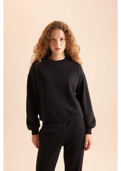 Regular Fit 2'li Takım Sweatshirt Beli Lastikli Jogger Eşofman Altı D8022AXNS modelleri