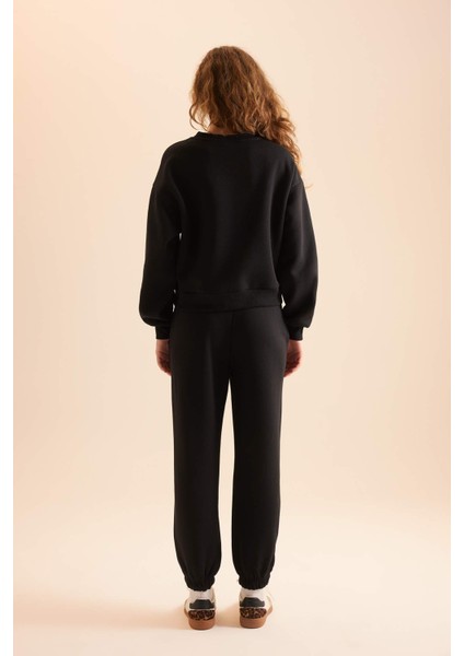 Regular Fit Normal Kalıp Basic Düz İçi Kalın Polarlı Eşofman Takımı D8022AXNS indirimleri