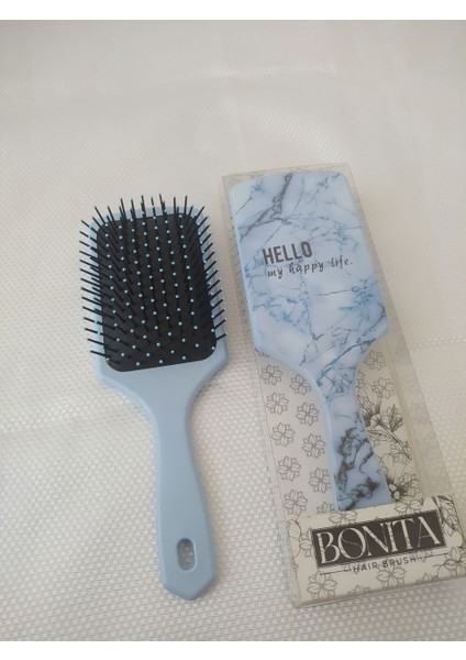 Antistatik Saç Fırçası Mermer Desenli Tarak fiyatları