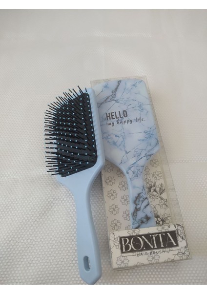 Antistatik Saç Fırçası Mermer Desenli Tarak modelleri