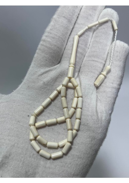 Kesme Fildişi Tesbih 5,65 Gram - Koleksiyonluk Fil Dişi Tespih modelleri