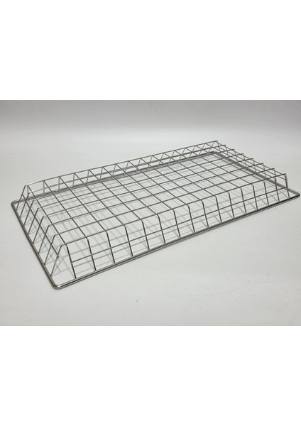 Paslanmaz Çelik Metal Sepet 49,5 x 25,5 x 4,5 cm (1 Adet) modelleri