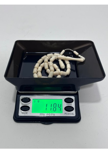 Kesme Fildişi Tesbih 11,83 Gram - Koleksiyonluk Fil Dişi Tespih indirimleri