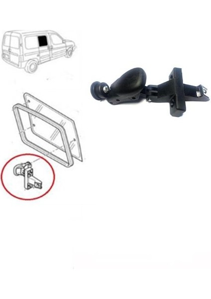 Arka Kapı Cam Kilit Mandalı Fiorino Bipper Nemo Partner Berlingo fiyatları