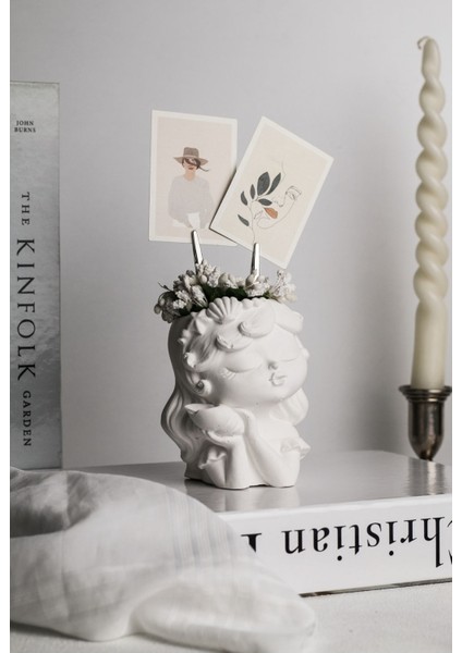 Arzu Notluk Resimlik (Çiçekler ve Not Takma Aparatı Dahildir)