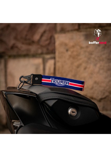 Ride Or Die Motorsiklet Araba Kumaş Kancalı Anahtarlık 24