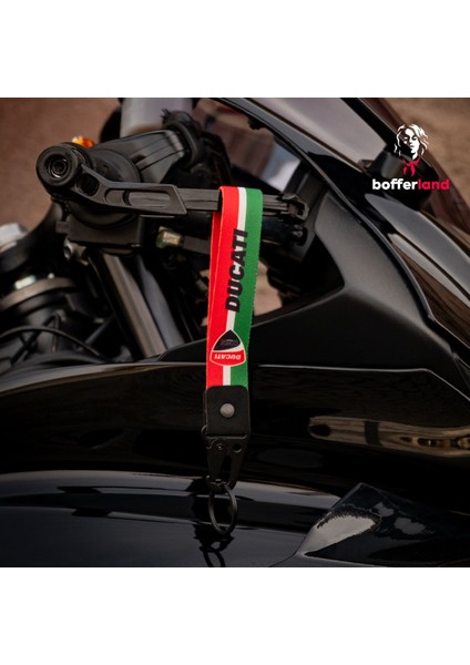 Ride Or Die Motorsiklet Araba Kumaş Kancalı Anahtarlık 45