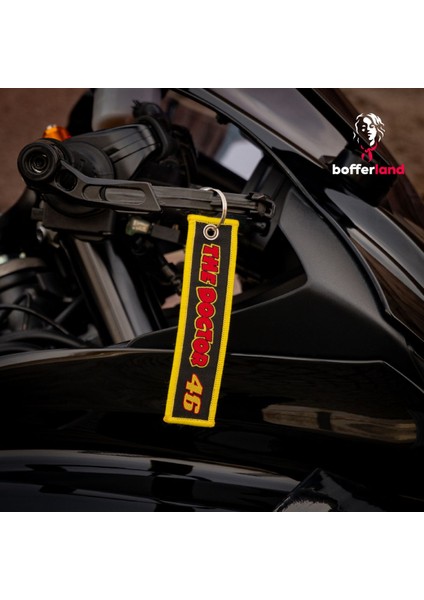 Ride Or Die Motorsiklet Araba Kumaş Kancalı Anahtarlık 40