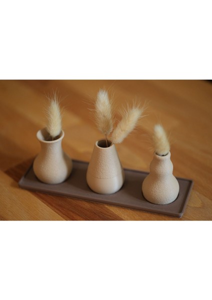 Mini Vazo 4 Lü Set