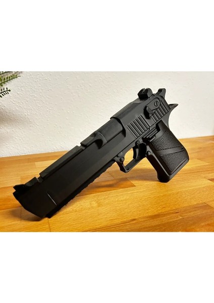 Desert Eagle Maketi Tabanca Figürü Gerçek Boy 1:1 Ölçek Tabanca Oyuncak