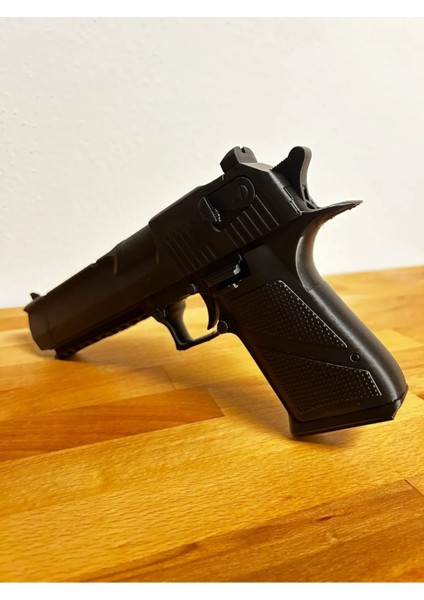 Desert Eagle Maketi Tabanca Figürü Gerçek Boy 1:1 Ölçek Tabanca Oyuncak fırsatları