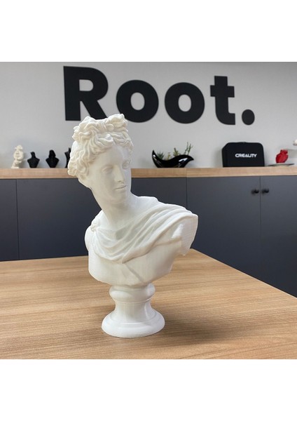 Apollo Büst Antik Yunan Heykel 25 cm Michelangelo Apollon Büstü fiyatları