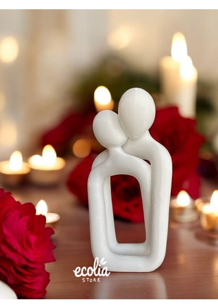 Minimalist Sevgililer Dekoratif Biblo - Sevgililer Günü Hediyesi modelleri