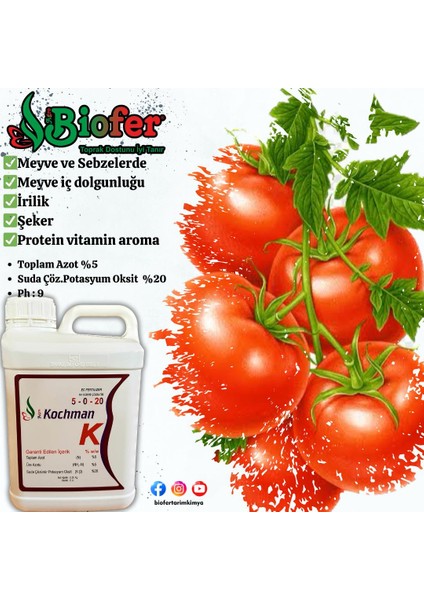 Kochman K 5-0-20 Yüksek Potasyum Içerikli
