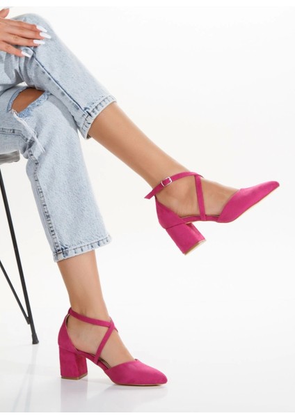 Kadın Moda Şık Klasik Kısa Düğün Nişan Gece Abiye Ayakkabısı