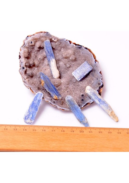 Mavi Kyanit Taşı Çubuk Kütle - Küçük Boy fırsatları