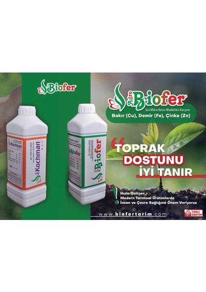 Sıvı Yaprak Gübresi (Bakır,demir,çinko Karışımı)