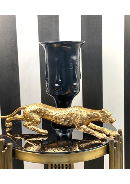 Leopar Gold Dekoratif Biblo fırsatları