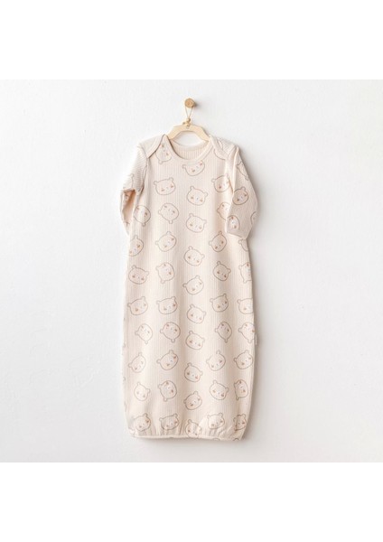 Bear Tıme Bebek Uyku Tulumu Light Beige