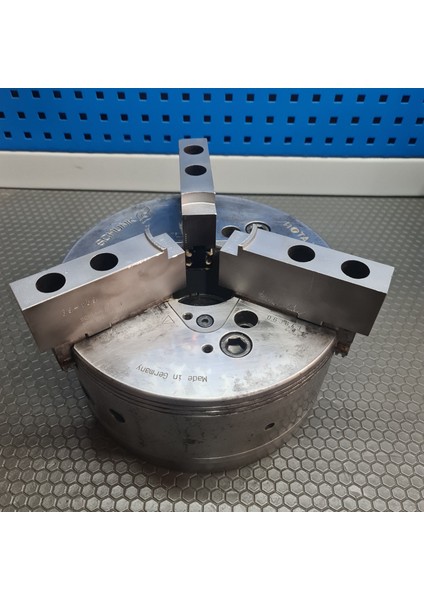 10 Inç Cnc Torna Aynası, 3 Ayaklı, Schunk Marka