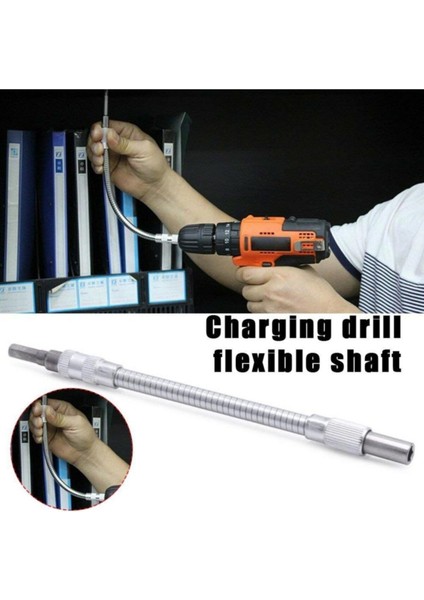 Köşe Delme Vidalama Adaptörü Metal Kör Nokta Vidalama Uzatma Hortumu Altıgen 1/4 Hex Bits Şaftlı