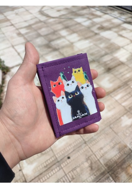 Spor Cüzdan Cırt Cırtlı ,fermuarlı ,anahtarlıklı ,bozuk Para Bölmeli Unisex Cüzdan,kumaş Cüzdan