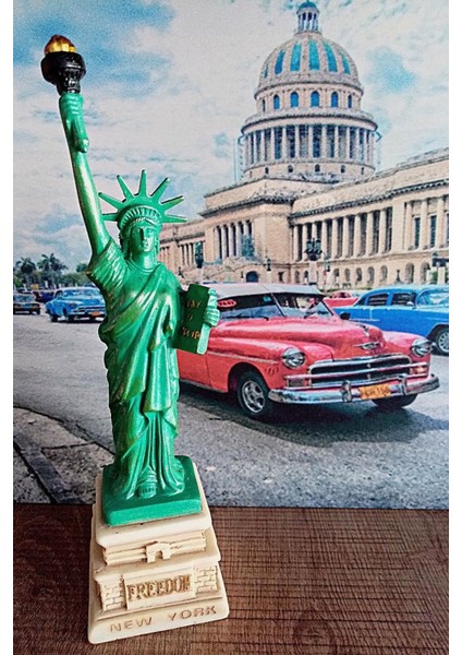 Abd New York Özgürlük Heykeli Reçine 18 cm modelleri