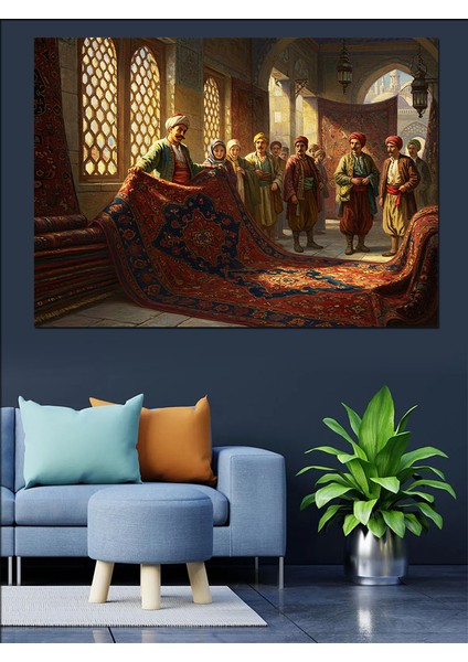 Osmanlıda Halıcı Dekoratif Kanvas - Mdf Ahşap Tablo indirimleri