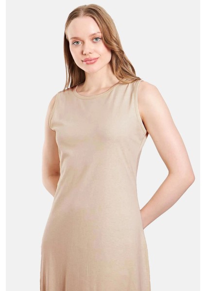 Yumuşak Dokulu Kumaş Kalın Askılı Kadın Iç Elbise Kombinezon 13164 fiyatları