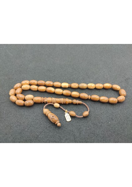 Mustafa Uysal Usta Eseri Çift Zımpara Çift Cila Imame Hitame Kalem Oyma Natural Kuka SERTIFIKALI7520