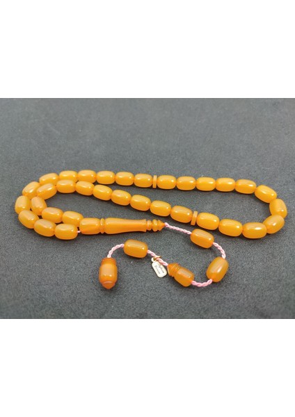 Ayhan Turan Usta Eseri Eski Malzeme Çift Cila Alman Faturan Tesbih Sertifikalı 7542