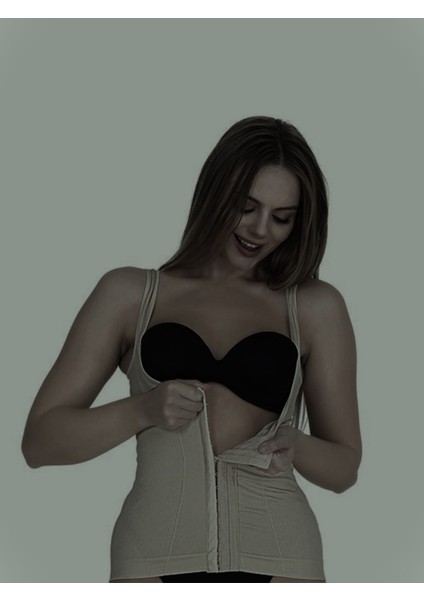 6206 Agraflı Gögüs Altı Altı Atlet Korse