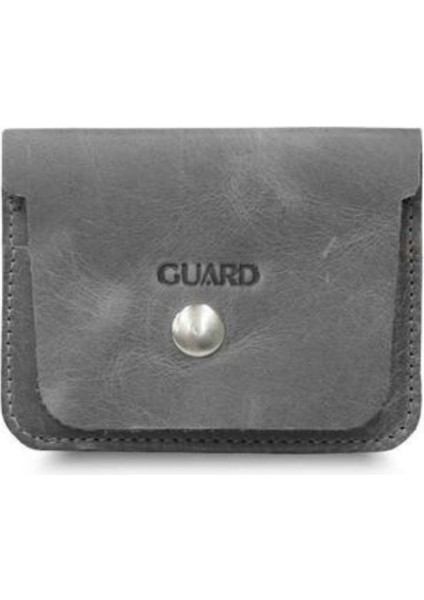 Hakiki Deri Unisex Crayz Gri Kağıt Para Bölmeli Mini Kartlık (T805) modelleri