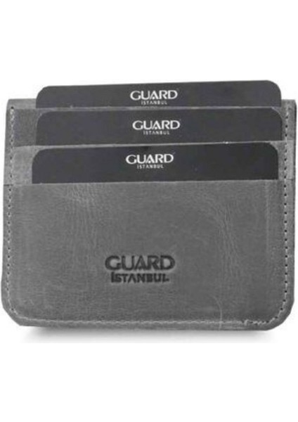 Hakiki Deri Unisex Crayz Gri Kağıt Para Bölmeli Mini Kartlık (T805) fiyatları
